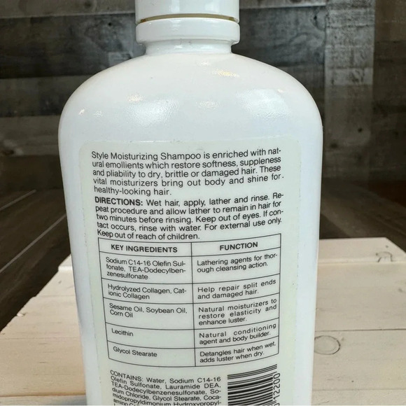 Vintage “Collagen Enriched” STYLE shampoo and conditioner set! - Picture 3 of 6